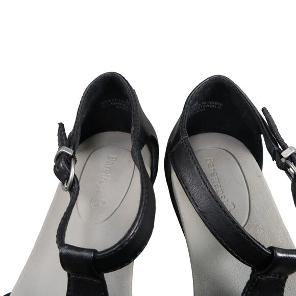 Baretraps Shoes Womens 6 Sandals Casual Fashion Closed Toe Abbie Huarache Black - Picture 11 of 12